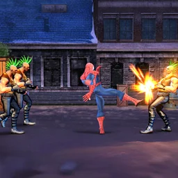 Spider Hero Street Fight